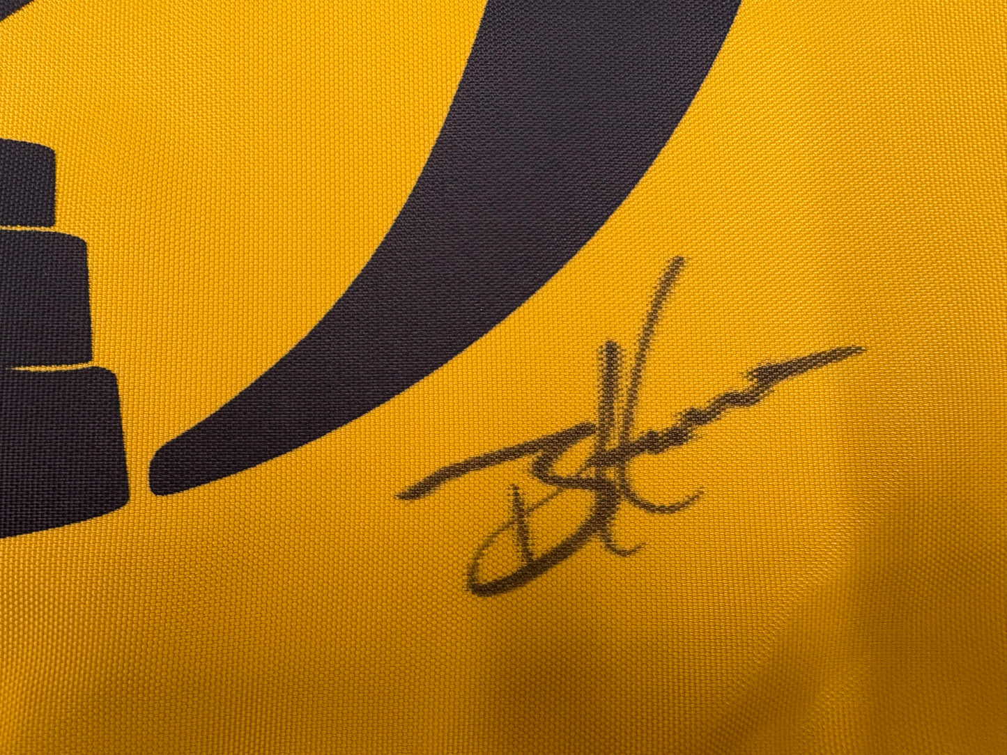 Brian Harman Winner Signed 151st Open at Royal Liverpool Golf Flag + Dealer COA