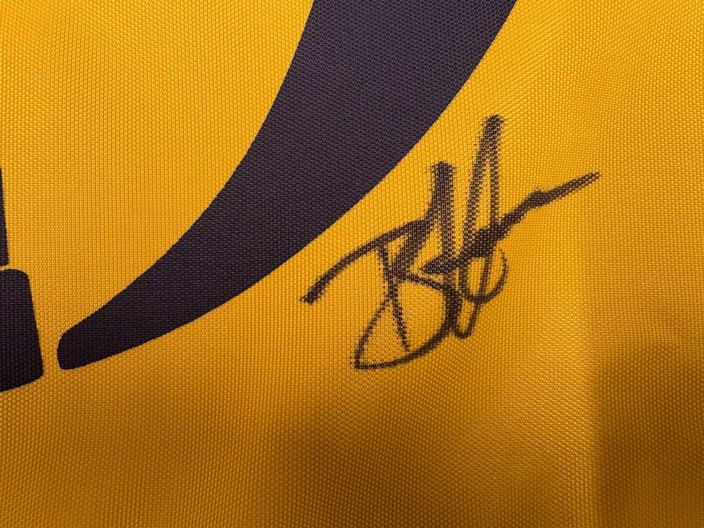 Brian Harman Winner Signed 151st Open at Royal Liverpool Golf Flag + Dealer COA