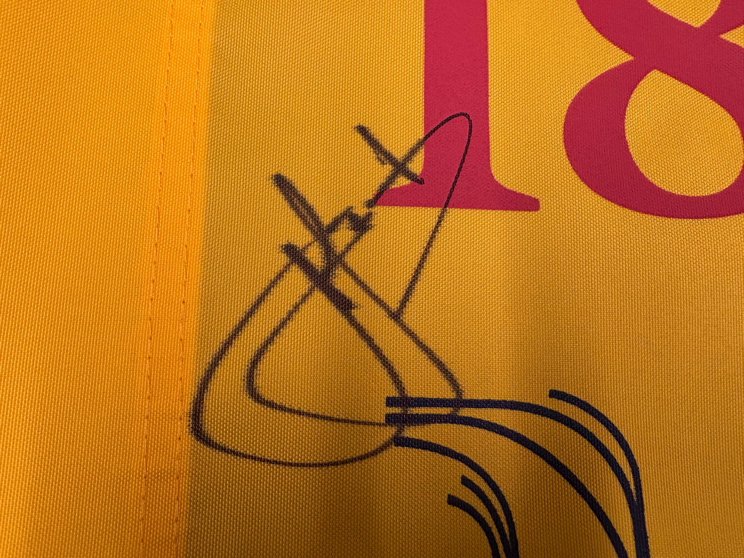 Cameron Smith Winner Signed 150th Open at St Andrews Golf Flag + Dealer COA