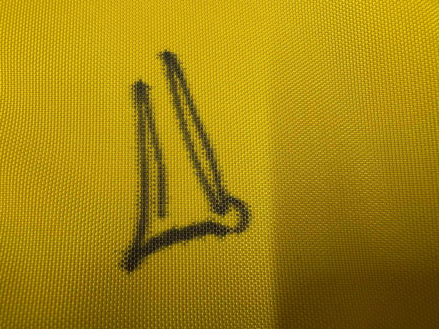 Ernie Els Signed Yellow 2002 The Open at Muirfield Golf Flag + Dealer COA