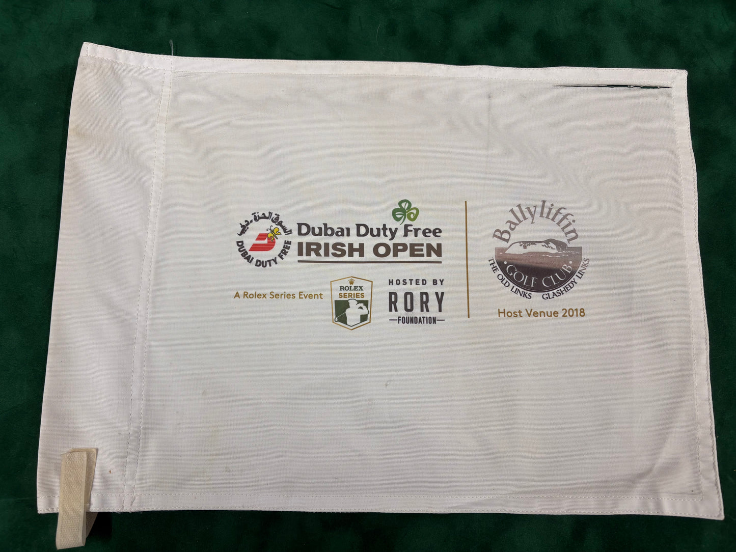 RARE Course Used 2018 Dubai Duty Free Irish Open at Ballyliffin Golf Pin Flag
