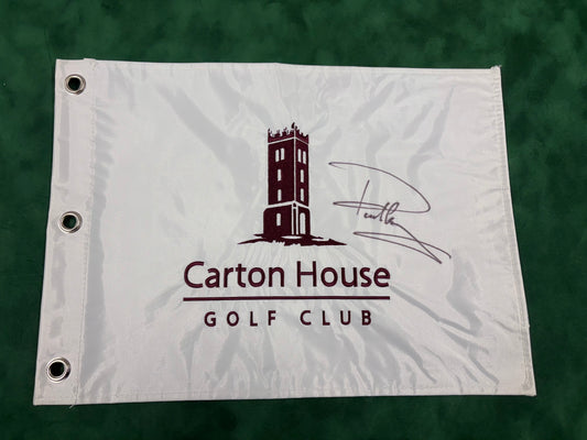Paul Casey 2013 Irish Open Winner Signed Carton House GC Golf Pin Flag + Cert