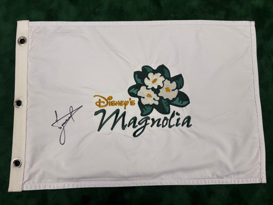 Luke Donald 2011 CMN Hospitals Classic Winner at Disney's Magnolia Signed Golf Flag + Cert