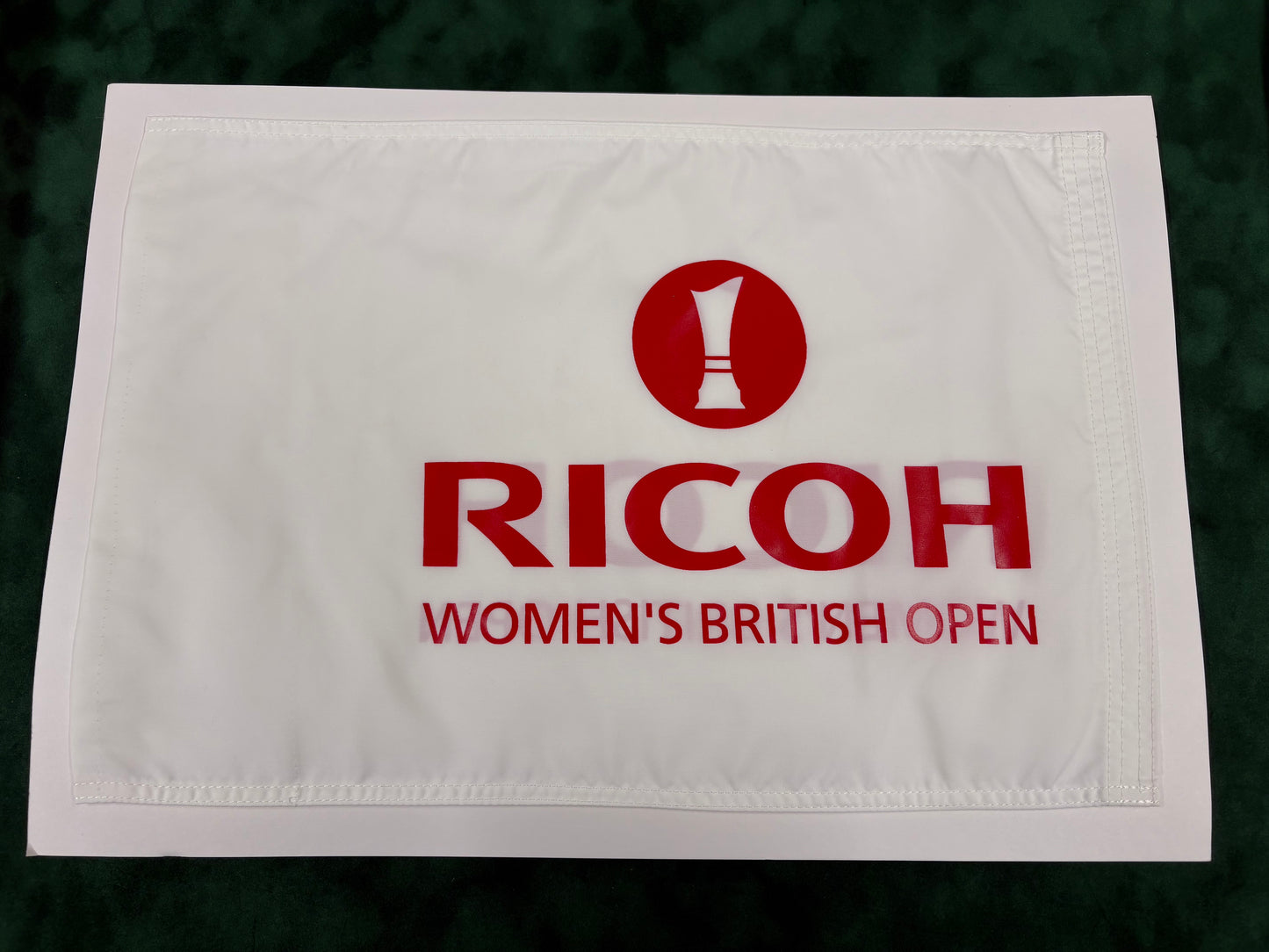 Ricoh Women's British Open - Major Championship Course Used Golf Pin Flag