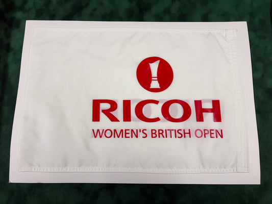Ricoh Women's British Open - Major Championship Course Used Golf Pin Flag