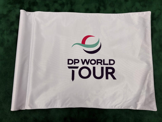 DP World Tour Leading Men's Professional Golf Tour Europe - Course Used Golf Flag