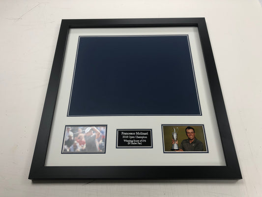 Standard Frame Kit - 2018 Open at Carnoustie Golf Flag (Francesco Molinari Won)