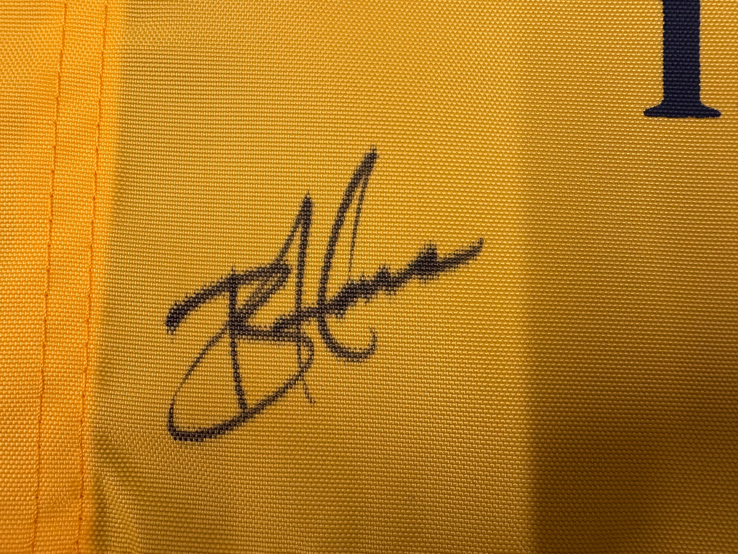 Brian Harman Winner Signed 151st The Open at Royal Liverpool Golf Flag + Dealer COA