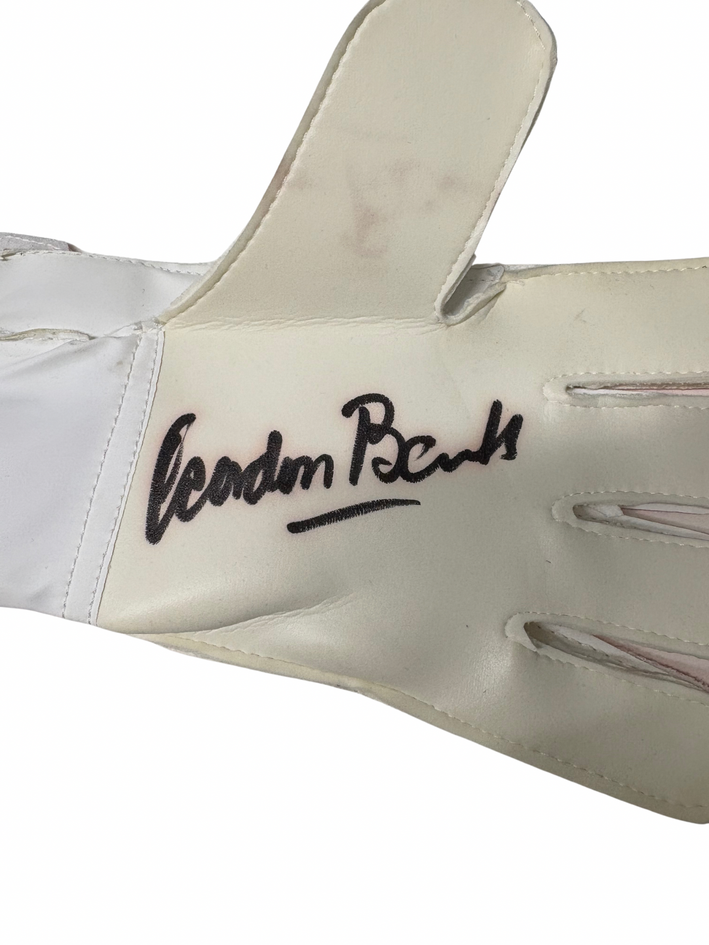 Gordon Banks- Leicester City FC Signed Puma evoPOWER Goalkeeper Glove with COA
