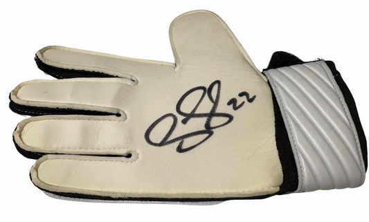 Jussi Jääskeläinen Bolton Wanderers Fan Favourite- Signed Black & White Umbro Goalkeeper Glove with COA