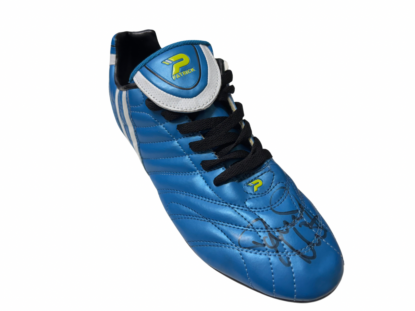 David Hirst- Sheffield Wednesday Legend- Signed Blue Patrick Football Boot with COA