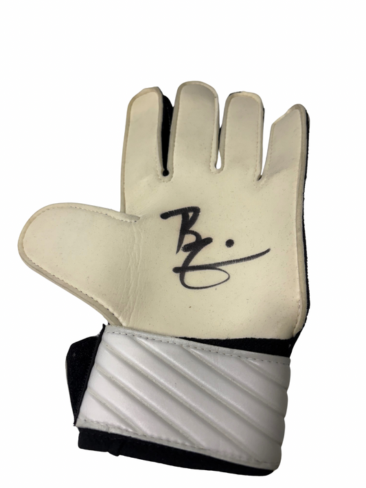 Brad Friedel- Blackburn Rovers & Aston Villa FC Legend Signed Black & White Umbro Goalkeeper Glove with COA