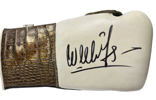 Wladimir Klitschko Ukrainian Heavyweight Boxer Signed White Boxing Glove + Cert (Right)