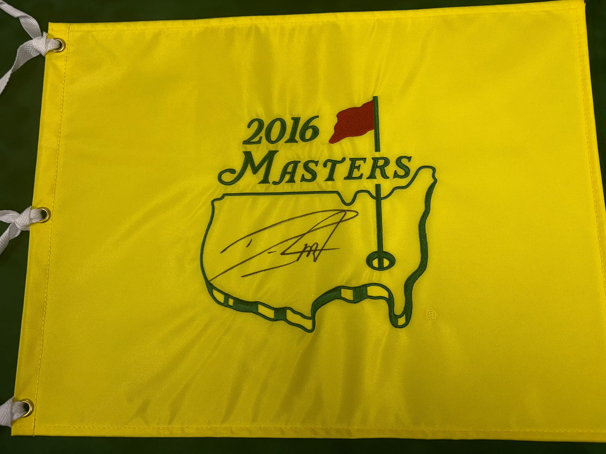 Danny Willett European Tour Golfer & Masters Champion Signed Pin Flag + COA