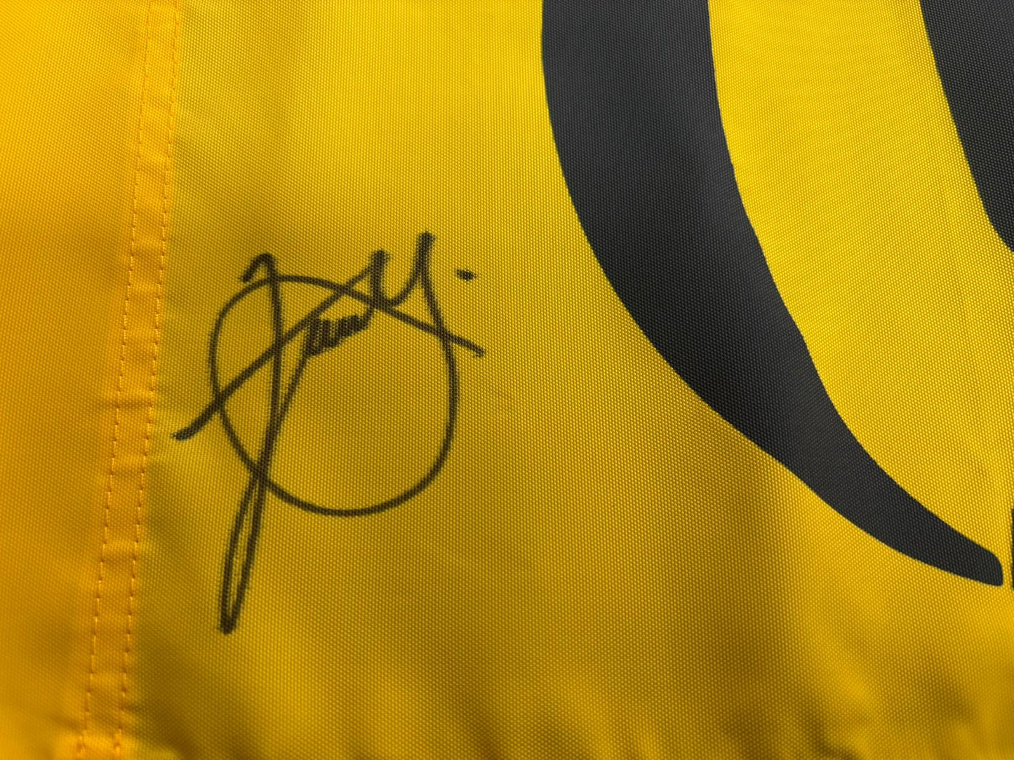 152nd Open at Royal Troon Golf Flag Signed by Winner Xander Schauffele + Dealer COA