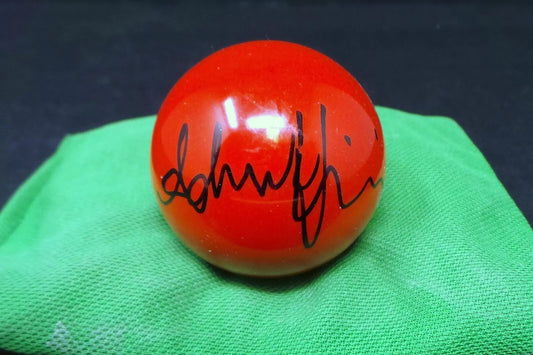 Andrew Higginson Signed RED Snooker Ball + Dealer COA