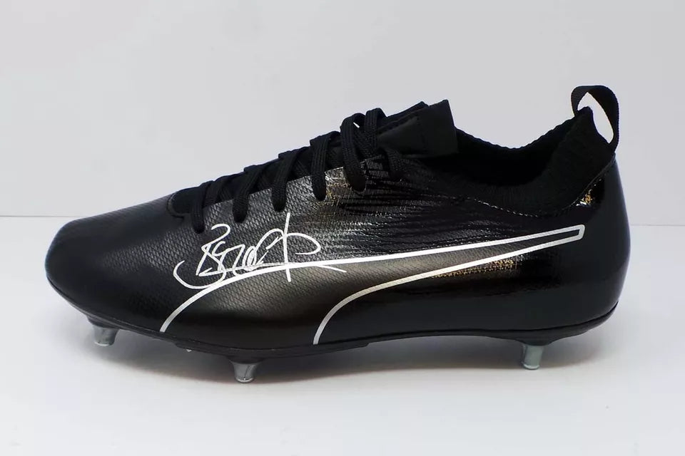 Brian Deane Signed Puma Football Boot with COA