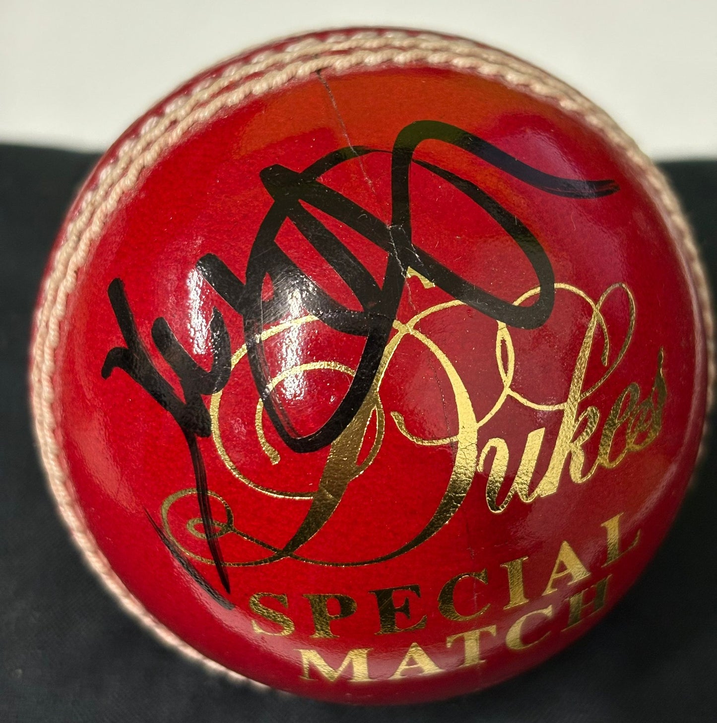 Jimmy Anderson England Cricketer & GOAT Bowler Signed Red Cricket Ball + Cert