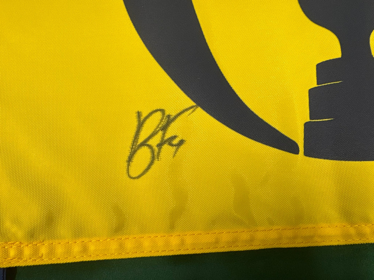 Ryan Fox 2026 Champion Golfer of The Year Signed Open Pin Flag + Dealer Cert