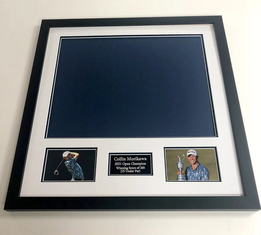 Standard Frame Kit - 2021 Open at Royal St George's Golf Flag (Collin Morikawa Won)