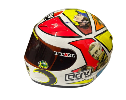 Valentino Rossi Signed Mugello 2006 Helmet (Milo Manara) 1:2 Scale + COA