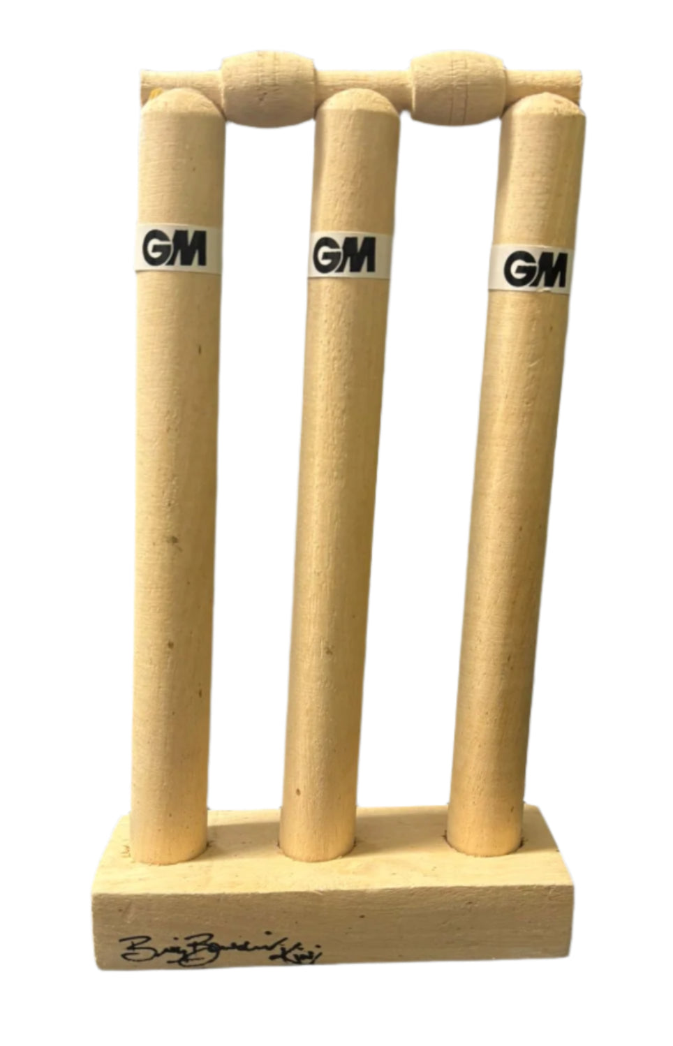 Billy Bowden New Zealand Cricket Umpire Signed Mini Cricket Stumps + Dealer COA