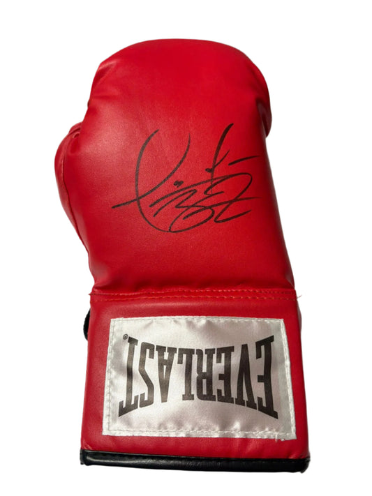 Deontay Wilder 'The Bronze Bomber' Signed Red Everlast Boxing Glove + Cert