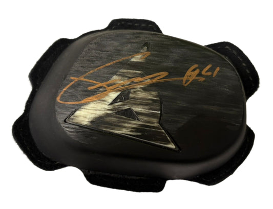 Franco Morbidelli 2016 British MotoGP Moto2 Race Used Dainese Knee Slider + Dealer COA