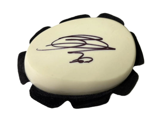 Francesco Bagnaia #63 Ducati Lenovo MotoGP Rider Signed White Knee Slider + COA