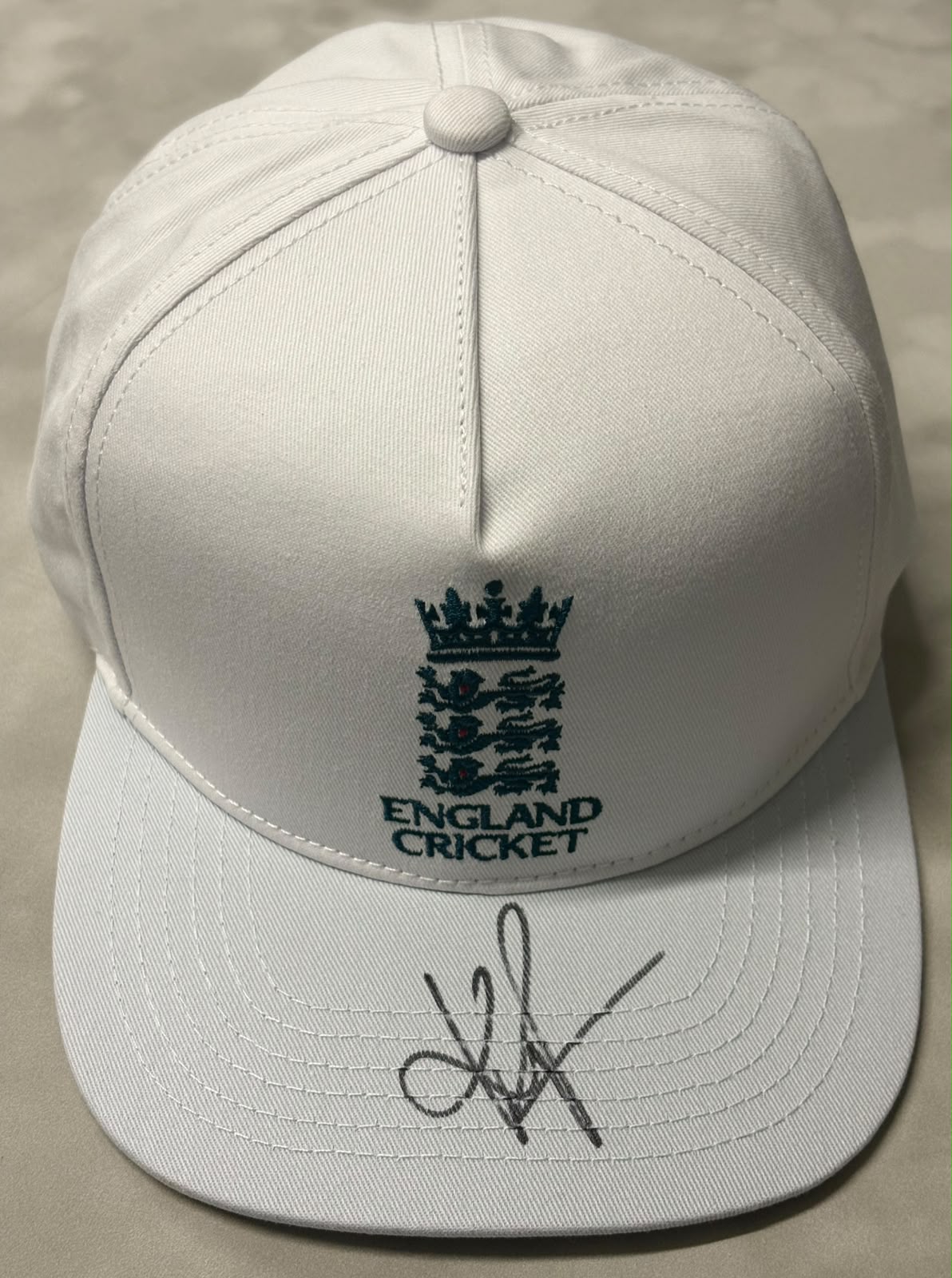 Kevin Pietersen Cricket Legend & Star Batsmen Signed England Cap + Dealer COA
