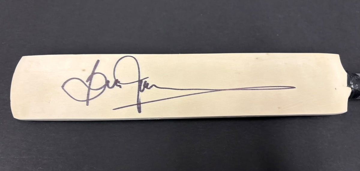 Brian Lara 'The Prince' - Star Cricket Batsmen Signed Mini Bat + Dealer Cert