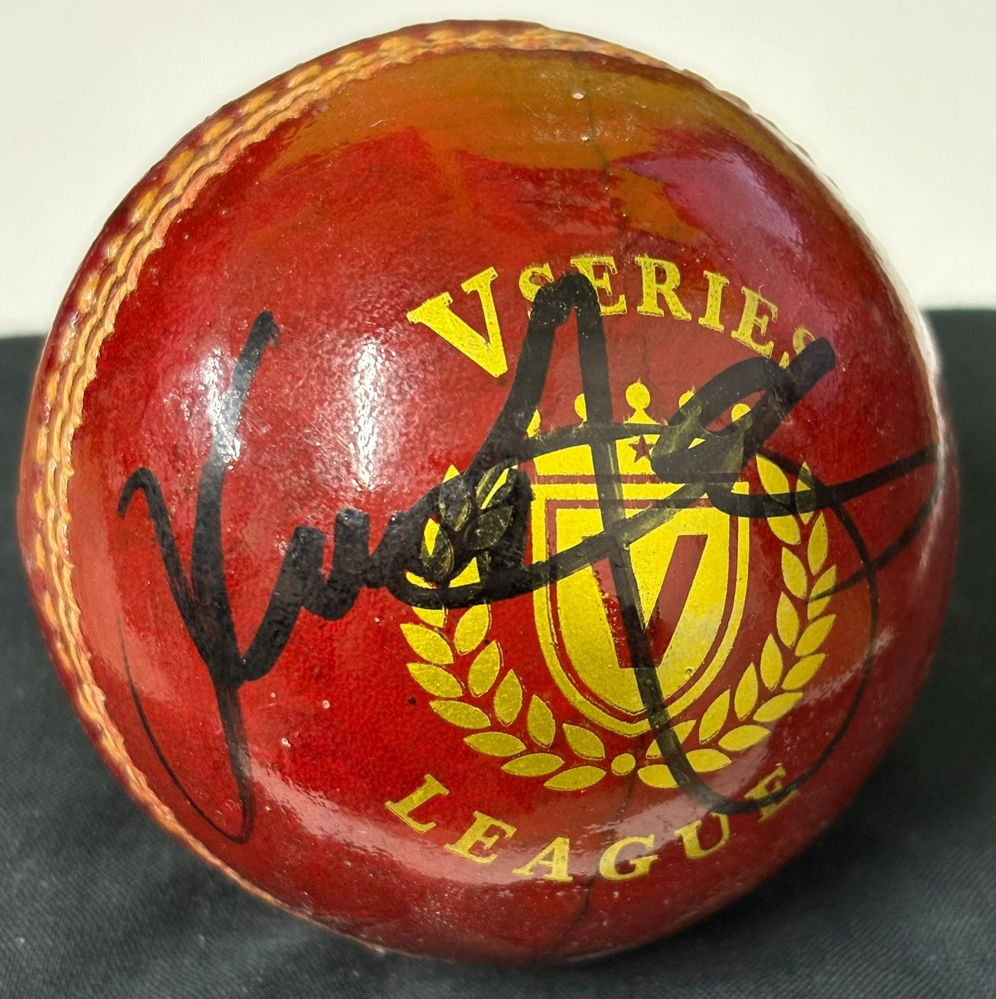 Jimmy Anderson England Cricket Legend & GOAT Bowler Signed Red Cricket Ball + Cert