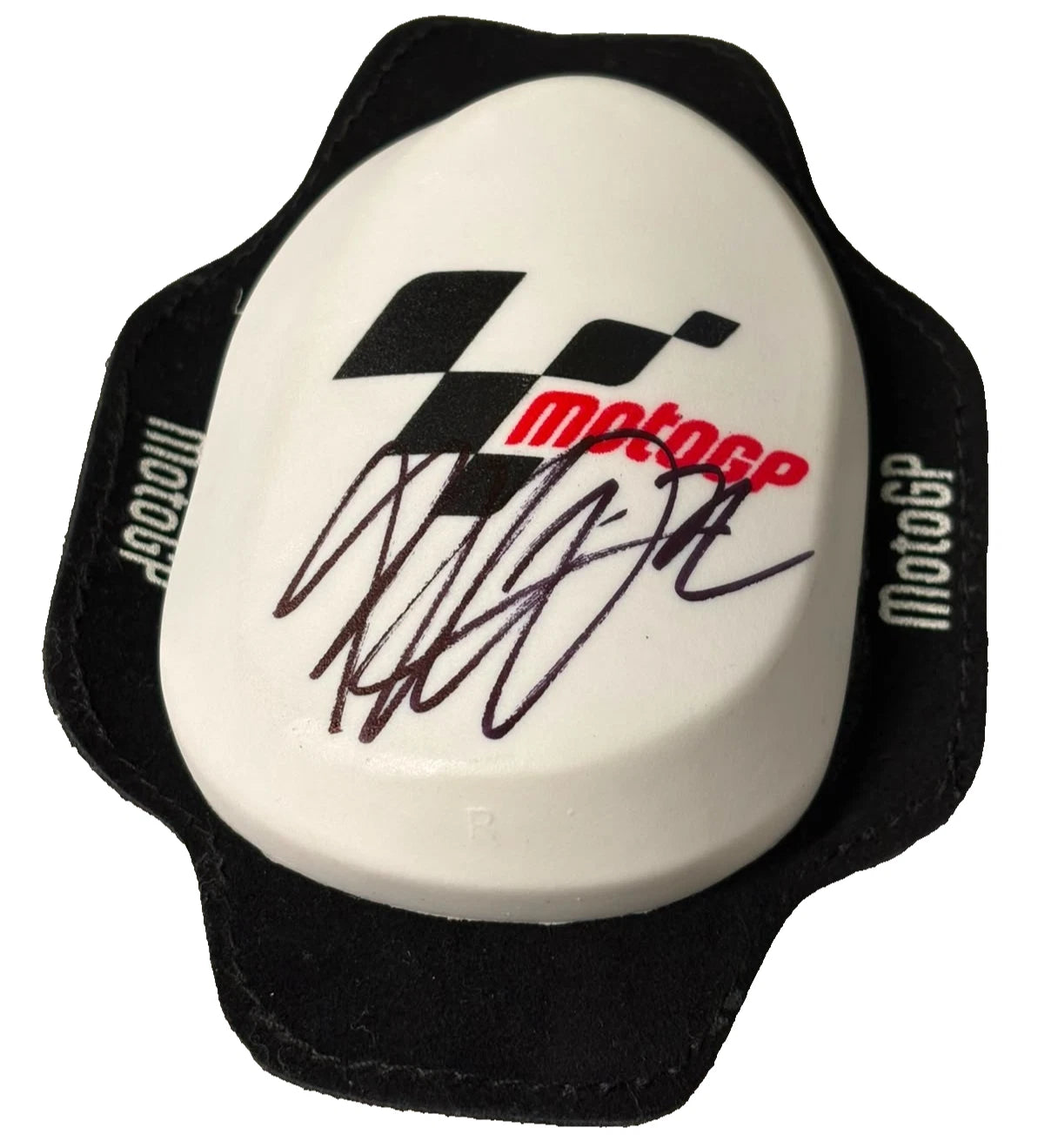 Marco Bezzecchi #72 Aprilia Racing MotoGP Rider Signed Knee Slider + Cert