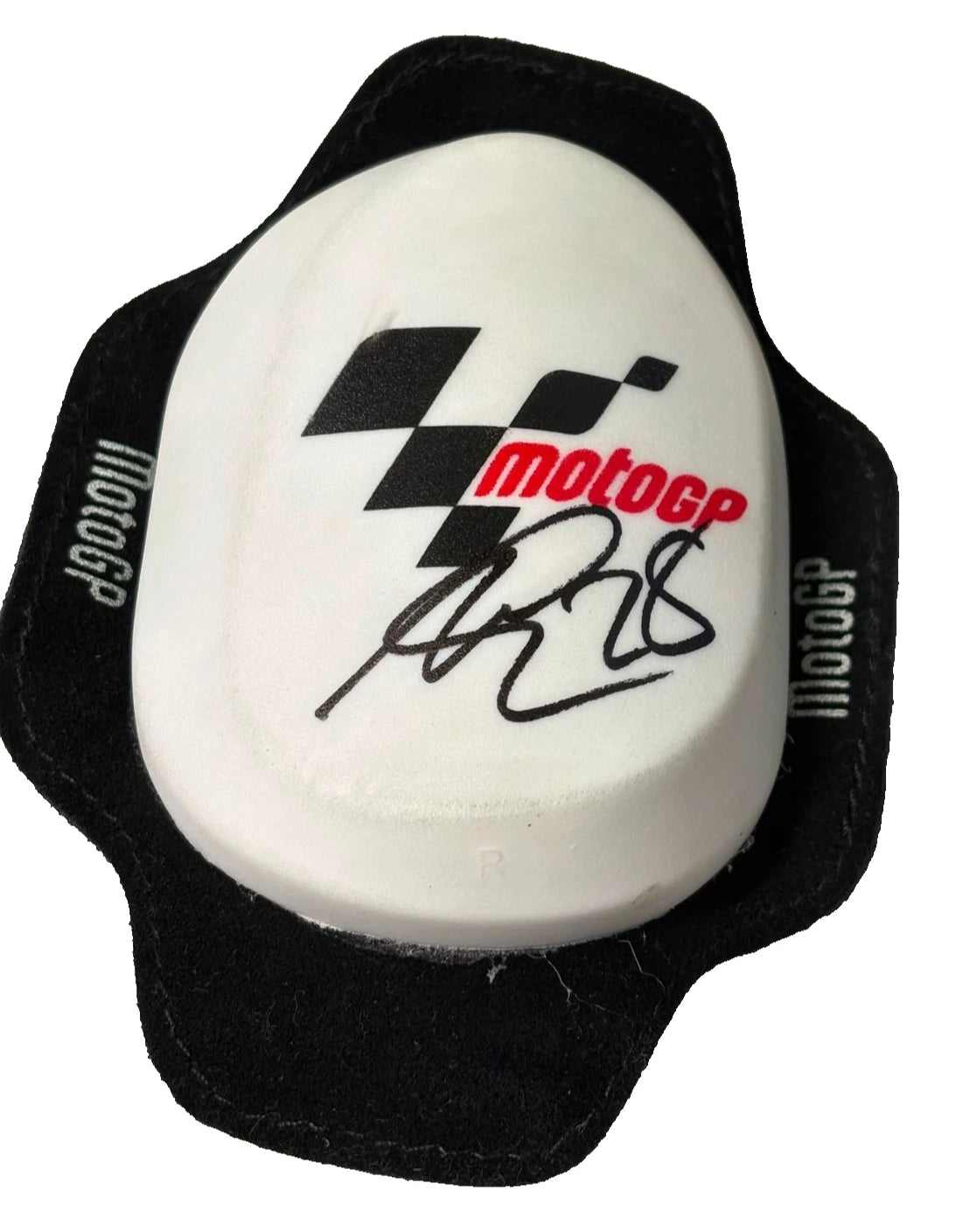 Maximo Quiles #28 CFMoto Aspar Moto3 Rider Signed Knee Slider + Dealer COA