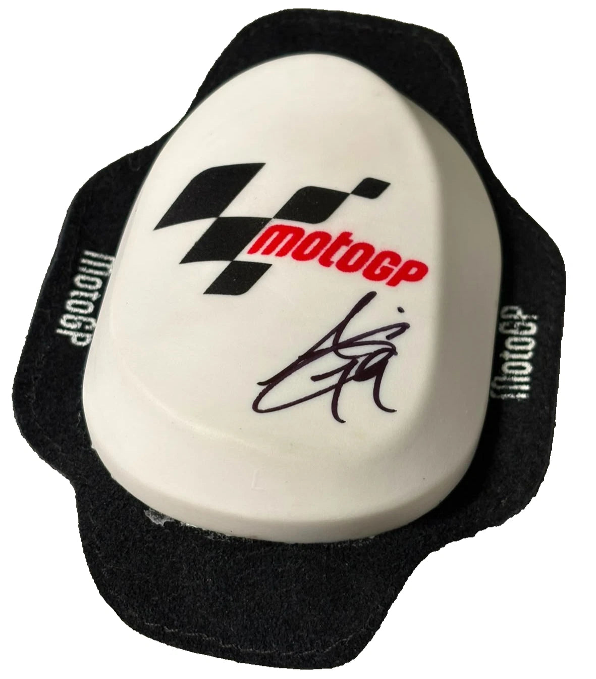 Ai Ogura #79 Trackhouse MotoGP Rider 2026 Signed White Knee Slider + Dealer COA