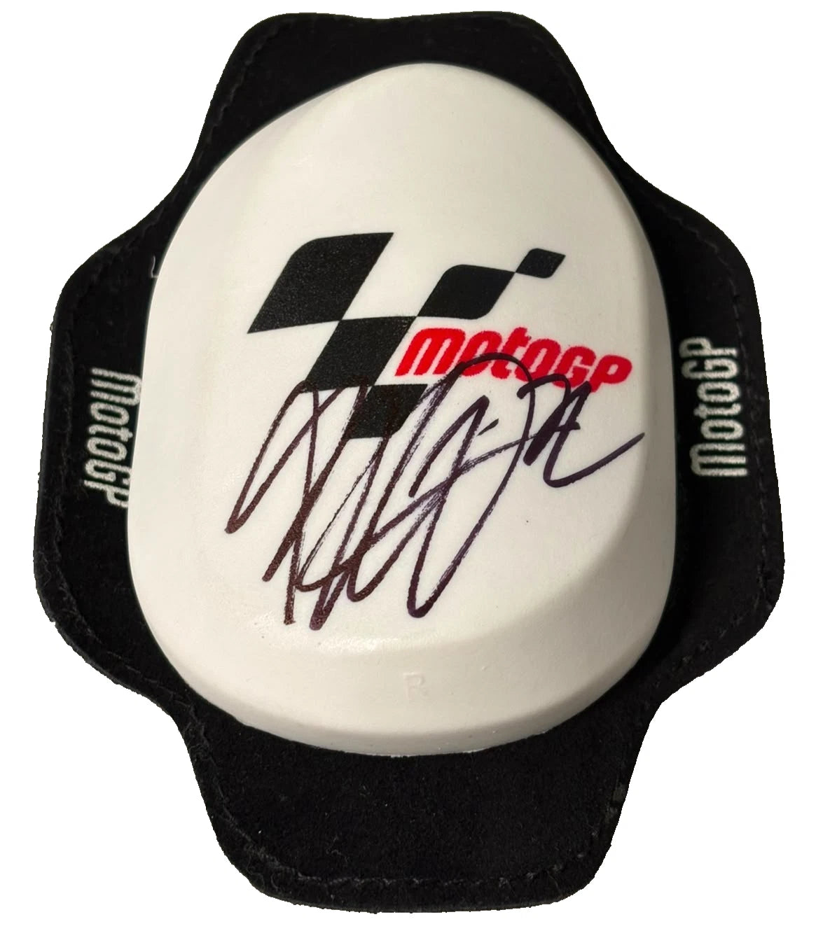 Marco Bezzecchi #72 Aprilia Racing MotoGP Rider Signed Knee Slider + Cert