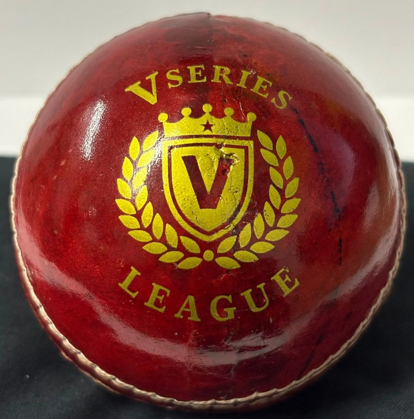 Steve Harmison Former England Fast Bowler Signed Red Cricket Ball + Dealer Cert