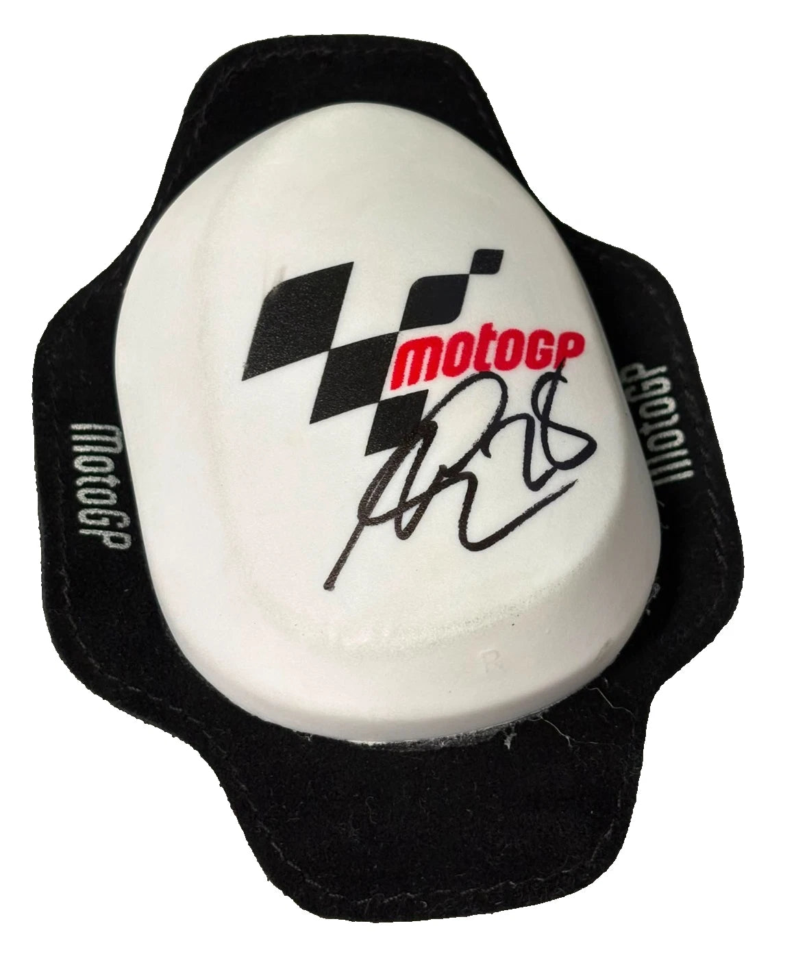 Maximo Quiles #28 CFMoto Aspar Moto3 Rider Signed Knee Slider + Dealer COA