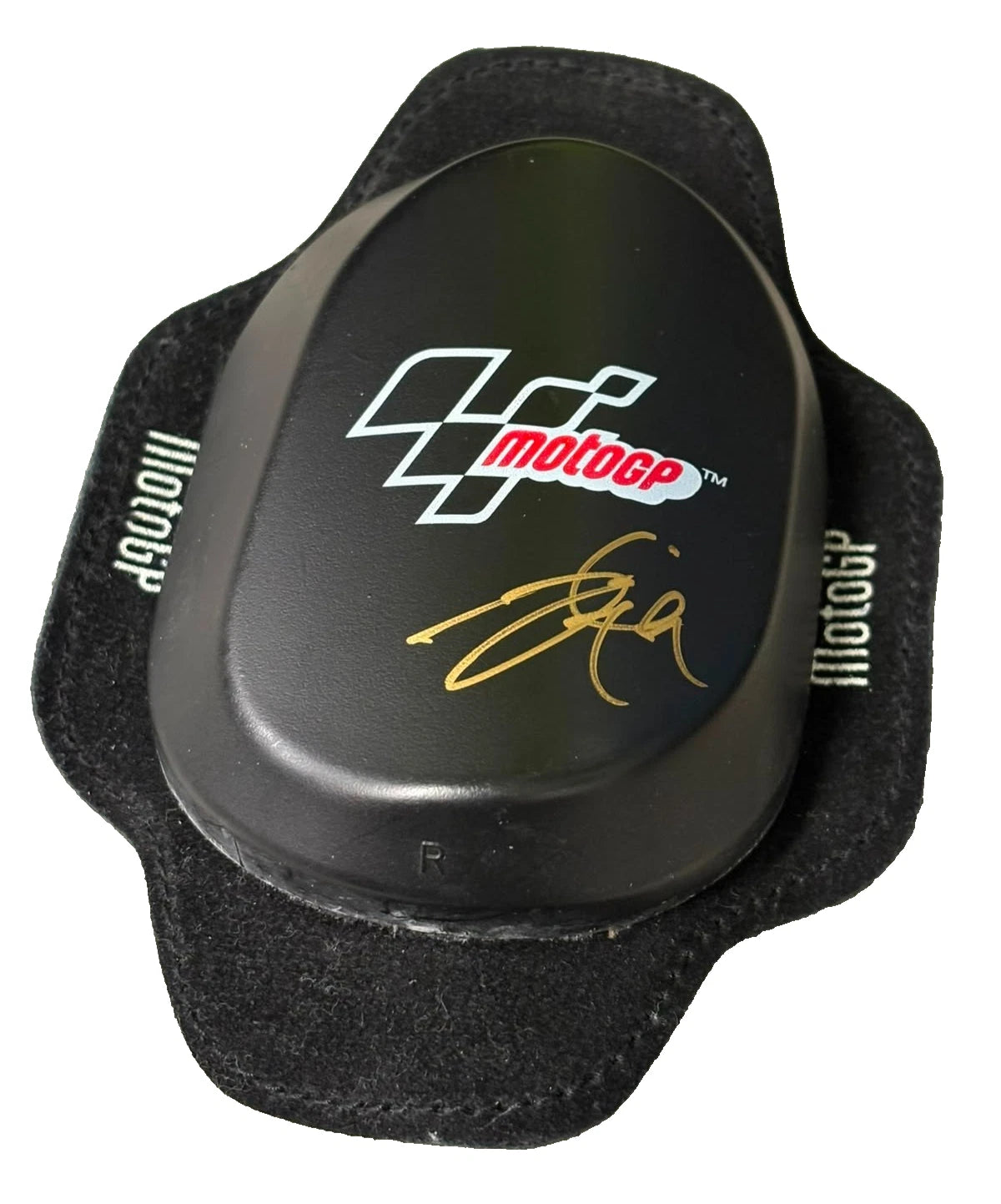 Ai Ogura #79 Trackhouse MotoGP Rider 2026 Signed Black Knee Slider + Dealer COA