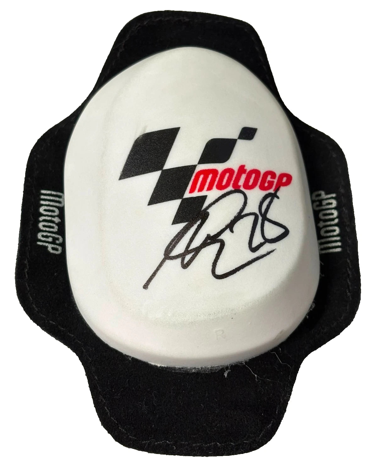 Maximo Quiles #28 CFMoto Aspar Moto3 Rider Signed Knee Slider + Dealer COA